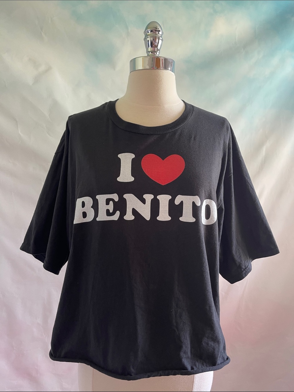 I Heart Benito Cropped Unisex Tee